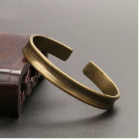 Brass Royal Bangle Ancient Women Wristband Cuff, Antique Brass Finish Unisex Adult, Adjustable