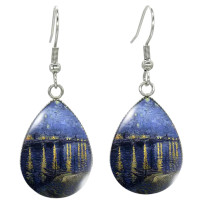 Van Gogh The Starry Night Drop Dangle Earrings