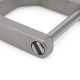 Medium Titanium Horseshoe Buckle Keychain