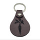 Leather Carrot Design Keychain for Gardeners or Redheads, 6 Colors, PU Leather Material
