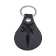 Leather Carrot Design Keychain for Gardeners or Redheads, 6 Colors, PU Leather Material