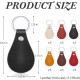 PU Leather Keychain Blanks 10ct
