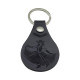 Leather Cowgirl Keychain, 6 Colors, PU Material