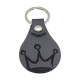 Leather Crown Keychain, 6 Colors, PU Material