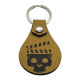 Leather Horror Movie Design Keychain, 6 Colors, Dual Sided Engraved, PU Material