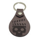 Leather Horror Movie Design Keychain, 6 Colors, Dual Sided Engraved, PU Material