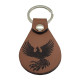 Leather Phoenix Keychain, 6 Colors, PU Leather Material
