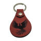Leather Phoenix Keychain, 6 Colors, PU Leather Material