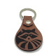 Leather Raccoon Keychain, 6 Colors, PU Leather Material