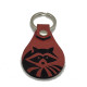 Leather Raccoon Keychain, 6 Colors, PU Leather Material