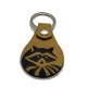 Leather Raccoon Keychain, 6 Colors, PU Leather Material