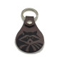 Leather Raccoon Keychain, 6 Colors, PU Leather Material