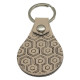 Leather Overlook Hotel Keychain, 6 Colors, Dual Engraved PU Leather Material