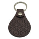 Leather Overlook Hotel Keychain, 6 Colors, Dual Engraved PU Leather Material