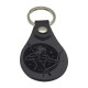 Leather Zodiac Sagittarius Archer Male Keychain, PU Leather Keychain, 6 Colors