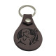 Leather Zodiac Sagittarius Archer Female Keychain, PU Leather Keychain, 6 Colors