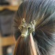 Viking Celtic Wolf Elastic Ponytail Headband Hair Tie Bronze