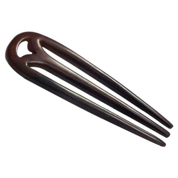 Handmade Wood Classic Styling Hair Pin Holder