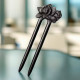 Handmade Wood Flower Styling Hair Pin Holder